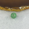 Type A Green Jadeite Bead for Bracelet/Necklace/Earrings/Ring  2.69g 11.8mm - Huangs Jadeite and Jewelry Pte Ltd