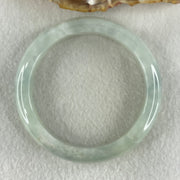 Type A Light Green with Lavender Jadeite Bangle 57.78g Inner Diameter 57.4mm 12.3 by 9.2mm (Internal Lines) - Huangs Jadeite and Jewelry Pte Ltd