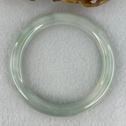 Type A Jelly Sky Blue Jadeite Bangle Internal Diameter 52.5mm 61.30g 9.0 by 8.4mm (Very Slight Internal Lines) - Huangs Jadeite and Jewelry Pte Ltd