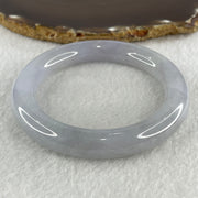 Certified Type A Natural Jelly Full Lavender Jadeite Bangle 76.19g Inner Diameter 58.8mm 11.5 by 11.8mm (Slight Internal Lines) - Huangs Jadeite and Jewelry Pte Ltd