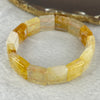Natural Ferruginous Quartz Bracelet 38.45g 17cm 13.9 by 13.8 by 7.1mm 14 pcs - Huangs Jadeite and Jewelry Pte Ltd