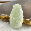 Type A Jelly Green with Faint Green Jadeite Ruyi 如意 6.81g 34.5 by 21.4 by 5.3 - Huangs Jadeite and Jewelry Pte Ltd