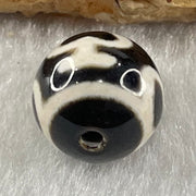 Natural Powerful Tibetan Old Oily Agate 4 Nectar Vessel Dzi Bead Heavenly Master (Tian Zhu) 花蜜容器天珠 1.44g 10.0 by 10.2mm - Huangs Jadeite and Jewelry Pte Ltd