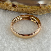 Natural Marquise Shape Diamond in 18K Rose Gold Ring D0.24ct Total 4.85g US7 HK15 - Huangs Jadeite and Jewelry Pte Ltd