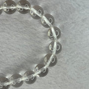 Natural Clear Quartz Bracelet 天然白水晶手链 30.71g 17cm 10.6mm 19 Beads - Huangs Jadeite and Jewelry Pte Ltd