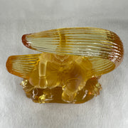 Liuli Yellow Guan Yin Display 2,012.9g 144.0 by 80.0 by 250.0mm - Huangs Jadeite and Jewelry Pte Ltd