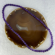 Good Grade Natural Amethyst Necklace 40.57g 52cm 7.5mm 78 Beads - Huangs Jadeite and Jewelry Pte Ltd