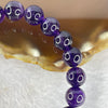 Type A Purple Jadeite Bracelet 21 beads 9.3mm 22.57g - Huangs Jadeite and Jewelry Pte Ltd
