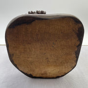 Natural Deep Purple Amethyst Egg with Wooden Stand Display Total 4,752.0g 160.0 by 155.0 by 265.0mm - Huangs Jadeite and Jewelry Pte Ltd