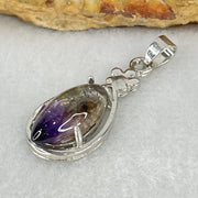 Above Average Grade Natural Super 7 Quartz in S925 Pendant 2.70g 16.0 by 8.2 by 4.5mm - Huangs Jadeite and Jewelry Pte Ltd