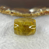 Good Grade Natural Golden Rutilated Quartz Crystal Lulu Tong Barrel 天然金发晶水晶露露通桶 
8.52g 18.7 by 15.9mm - Huangs Jadeite and Jewelry Pte Ltd