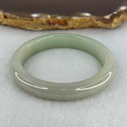 Baby Kids Type A Light Green Jadeite Bangle Internal Diameter 44.3mm 23.73g 8.9 by 6.4mm (Perfect) - Huangs Jadeite and Jewelry Pte Ltd