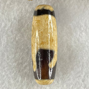 Natural Powerful Tibetan Old Oily Agate Pig Dzi Bead Heavenly Master (Tian Zhu) 猪天珠 9.38g 38.4 by 12.6mm - Huangs Jadeite and Jewelry Pte Ltd