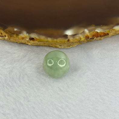 Type A Sky Blue Jadeite Bead for Bracelet/Necklace/Earrings/Ring 4.04g 13.4mm - Huangs Jadeite and Jewelry Pte Ltd