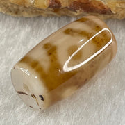 Natural Powerful Tibetan Old Oily Agate Patina Guiren Tairen Human Dzi Bead Totem Amulet Heavenly Master (Tian Zhu) 贵人天诛 4.87g 20.2 by 11.8mm - Huangs Jadeite and Jewelry Pte Ltd