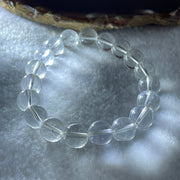 Natural Clear Quartz Beads Bracelet 26.36g 15cm 10.1mm 19 Beads - Huangs Jadeite and Jewelry Pte Ltd