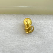 Tiny Money Bag Charm 2.15g 15.0 by 7.0mm - Huangs Jadeite and Jewelry Pte Ltd