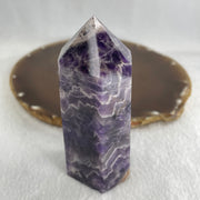 Natural Dreamy Amethyst Fluorite Quartz Tower Display 207.99g 94.6 by 40.5 by 32.8mm - Huangs Jadeite and Jewelry Pte Ltd