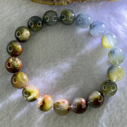 Good Grade Natural Blue Rutilated Quartz Bracelet 40.11g 18cm 12.0mm 18 Beads - Huangs Jadeite and Jewelry Pte Ltd
