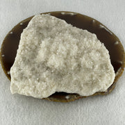 Natural White Quartz Cluster Rough Display 429.8g 123.4 by 112.2 by 41.0mm - Huangs Jadeite and Jewelry Pte Ltd