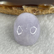 Natural Type A Lavender Jadeite Oval Shape Cabochon Stone for Setting14.89g 23.8 by 19.3 by 14.8mm - Huangs Jadeite and Jewelry Pte Ltd