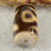 Natural Powerful Tibetan Old Oily Agate Patina Guiren Tairen Human Dzi Bead Totem Amulet Heavenly Master (Tian Zhu) 贵人天诛 4.85g 20.1 by 11.8mm - Huangs Jadeite and Jewelry Pte Ltd