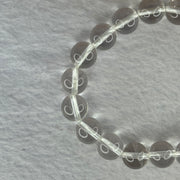 Natural Clear Quartz Bracelet 天然白水晶手链 30.71g 17cm 10.6mm 19 Beads - Huangs Jadeite and Jewelry Pte Ltd