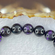Very Good Grade Natural Sugilite Bracelet 天然苏纪石手链 23.38g 15.5cm 8.9mm 21 Beads - Huangs Jadeite and Jewelry Pte Ltd