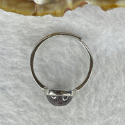 Above Average Grade Natural Super 7 Crystal in 925 Sliver Ring (Adjustable Size) 天然超级七水晶 925 银戒指（可调节尺寸) 1.78g 8.5 by 8.5 by 4.7mm - Huangs Jadeite and Jewelry Pte Ltd