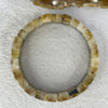 Rare Certified High Grade Natural Golden Rutilated Quartz Bracelet Shou Pai 天然高级金顺发水晶手牌手链 50.63g 18cm 15.7 by 9.9 by 6.2mm 25 pcs - Huangs Jadeite and Jewelry Pte Ltd