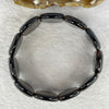 Natural Smoky Quartz Bracelet 52.56g 18.5cm 23.1 by 19.6 by 5.9mm 11 Pcs - Huangs Jadeite and Jewelry Pte Ltd