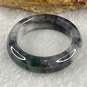 Certified Type A Wuji Grey Jadeite Rings 3.97g 6.1 by 3.6mm US 7.5 HK 16.5 (Very Very Slight Internal Line) - Huangs Jadeite and Jewelry Pte Ltd