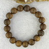 Natural Wild Vietnam Black Kynam Qi Nan Chen Xiang Mu Agarwood Beads Bracelet (Sinking Type 沉水) 天然野生越南黑奇南沉香珠手链 13.04g 17.5cm 12.4 mm 17 Beads - Huangs Jadeite and Jewelry Pte Ltd