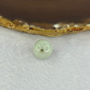 Type A Sky Blue with Yellow Jadeite Bead for Bracelet/Necklace/Earrings/Ring 4.15g 13.6mm - Huangs Jadeite and Jewelry Pte Ltd