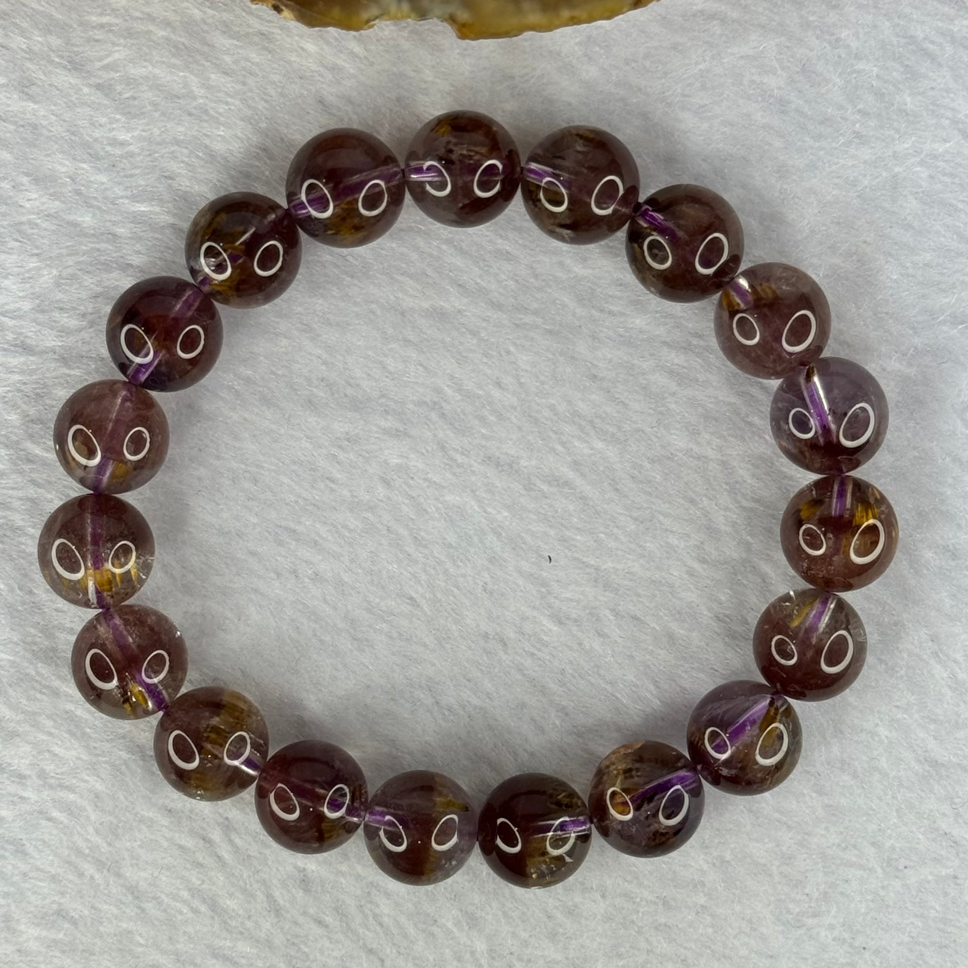 Very Good Grade Natural Auralite 23 Bracelet 天然激光23手链 - Huangs Jadeite and Jewelry Pte Ltd