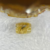 Good Grade Natural Golden Rutilated Quartz Crystal Lulu Tong Barrel 天然金顺发晶水晶露露通桶 
2.57g 13.4 by 10.4mm - Huangs Jadeite and Jewelry Pte Ltd