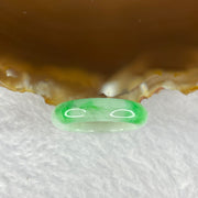 Type A Green with Spicy Green Piao Hua Jadeite Ring 3.50g 5.5 by 3.6 mm US 8.25 / HK 18 (Slight Internal Line) - Huangs Jadeite and Jewelry Pte Ltd