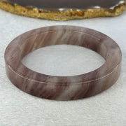 Transparent Purple Quartzite Jade Bangle 天山玉手镯 Internal Diameter 63.9mm 81.99g 13.6 by 11.0mm - Huangs Jadeite and Jewelry Pte Ltd