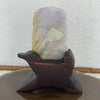 Type A Lavender Yellow Shan Shui 88.42g 67.2 by 44.8 by 14.6mm with Wooden Stand - Huangs Jadeite and Jewelry Pte Ltd