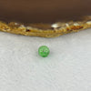 Type A Spicy Green Piao Hua Jadeite Beads for Bracelet/Necklace/Earrings/Ring 0.73g 7.6mm - Huangs Jadeite and Jewelry Pte Ltd