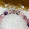Above Average Grade Natural Super 7 Crystal Beads Bracelet 天然超级七水晶珠手链 19.95g 16cm 8.9mm 22 Beads - Huangs Jadeite and Jewelry Pte Ltd