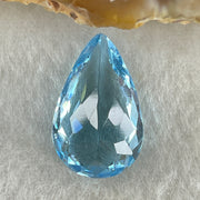 Natural Sky Blue Topaz Teardrop Shape 11.62ct 19.4 by 12.3 by 6.8mm - Huangs Jadeite and Jewelry Pte Ltd