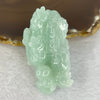 Rare Grand Master Type A Sky Blue Jadeite 3D Auspicious Flying Pixiu 飞天貔貅 with Hulu 99.41g 32.5 by 65.7 by 32.3mm - Huangs Jadeite and Jewelry Pte Ltd