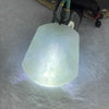 Type A Semi Icy Jelly Sky Blue Jadeite Shan Shui Pendant 34.45g 54.5 by 46.5 by 5.7mm - Huangs Jadeite and Jewelry Pte Ltd