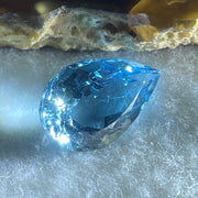Natural Sky Blue Topaz Teardrop Shape 10.49ct 17.4 by 10.4 by 7.8mm - Huangs Jadeite and Jewelry Pte Ltd