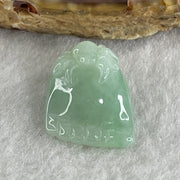 Natural Type A Green Jadeite Spider on Foot Charm Pendant 3.47g 19.2 by 14.0 by 9.0mm - Huangs Jadeite and Jewelry Pte Ltd