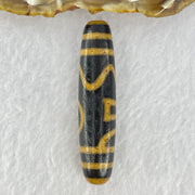 Natural Powerful Tibetan Agate 1 Eye Sky Door Long Dzi Bead Heavenly Master (Tian Zhu) 一眼天诛 14.54g 56.2 by 13.0mm - Huangs Jadeite and Jewelry Pte Ltd