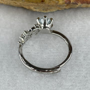 Natural Blue Aquamarine Ring 1.82g 4.6 by 3.5mm (Adjustable Size) - Huangs Jadeite and Jewelry Pte Ltd