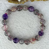 Natural Super 7 Crystal Bracelet 24.57g 9.8 20 Beads - Huangs Jadeite and Jewelry Pte Ltd