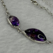 Above Average Natural Super 7 in S925 Sliver Bracelet 3.61g 15.8 by 7.7 by 5.5mm - Huangs Jadeite and Jewelry Pte Ltd